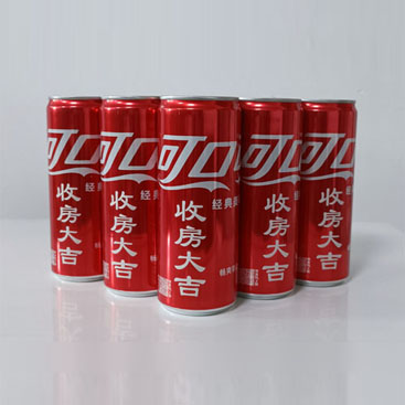 易拉罐可乐定制 内容可加可换  一罐起做