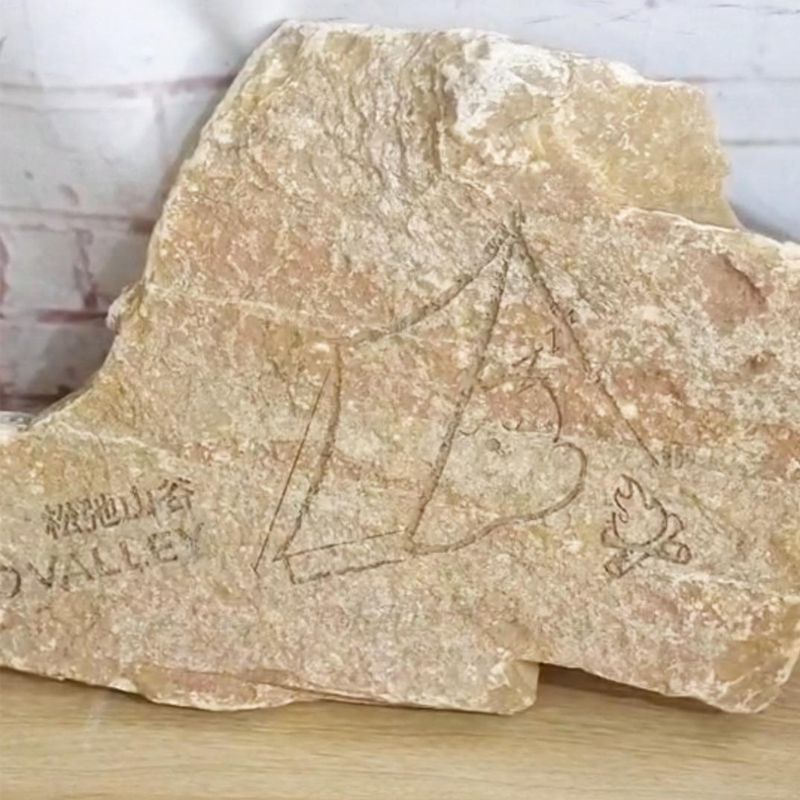 装饰艺术石头刻字